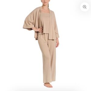 Lemon 3 Piece Tan Sleep Set Women’s Size Medium NWT